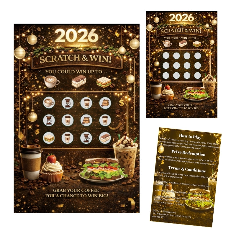 Custom Scratch-off Tickets