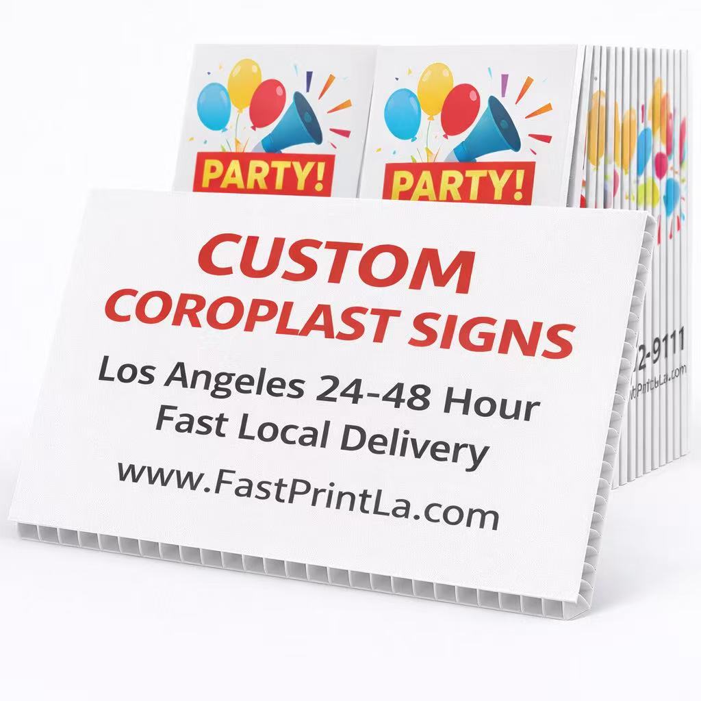 Coroplast Signs