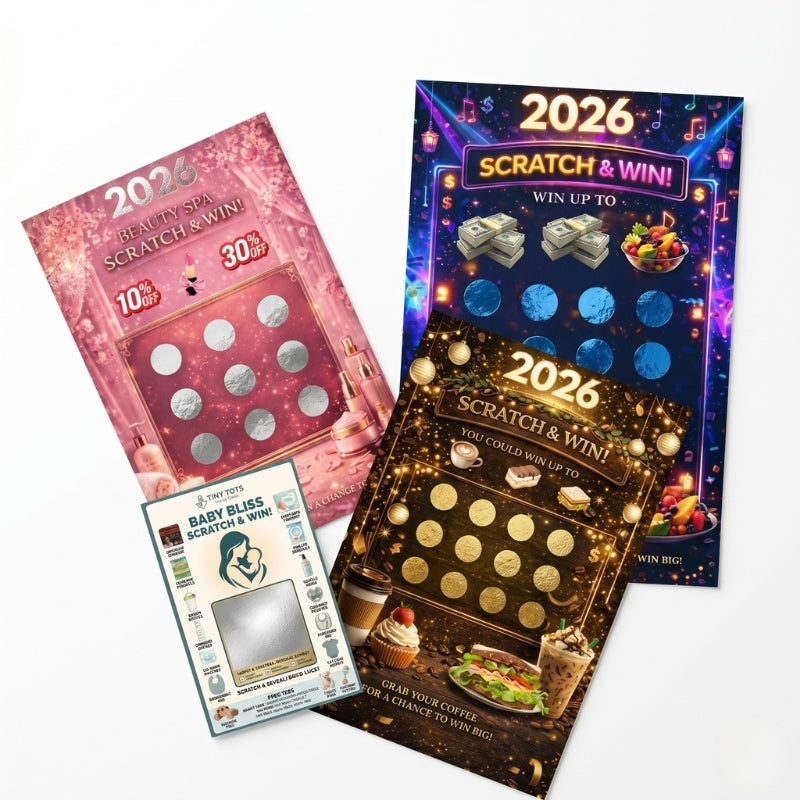 Custom Scratch-off Tickets