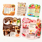 Custom Die-Cut PVC Menus