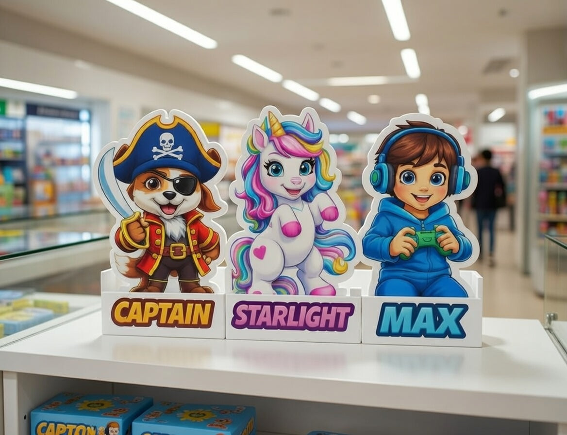 Die-Cut Coroplast Signs