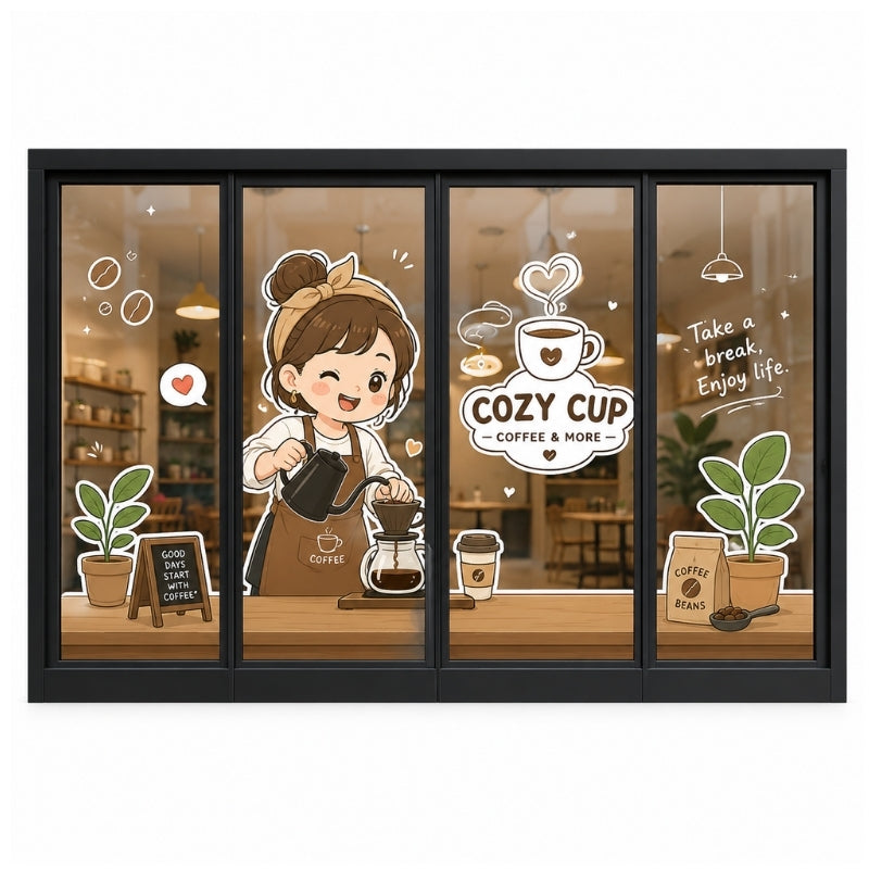 Die-Cut Clear Vinyl Decal