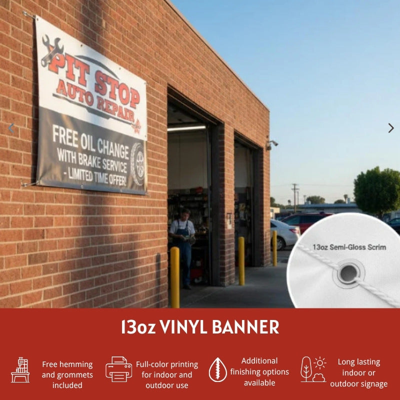 13oz Vinyl Banner