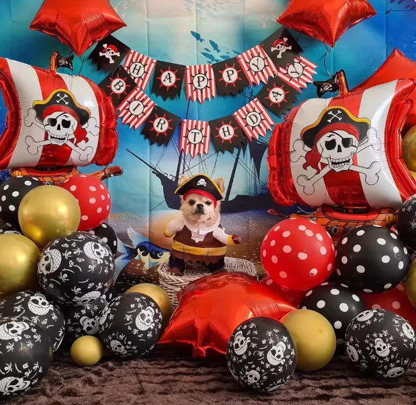 Pirate – Red & Blue