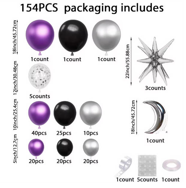 Classic Black & Purple Series