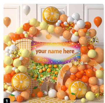 Autumn Orange Grove Series