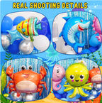 Ocean World Blue Balloon Set