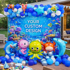 Ocean World Blue Balloon Set