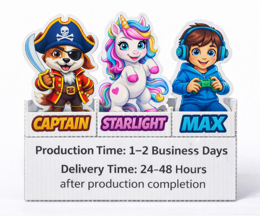 Die-Cut Coroplast Signs