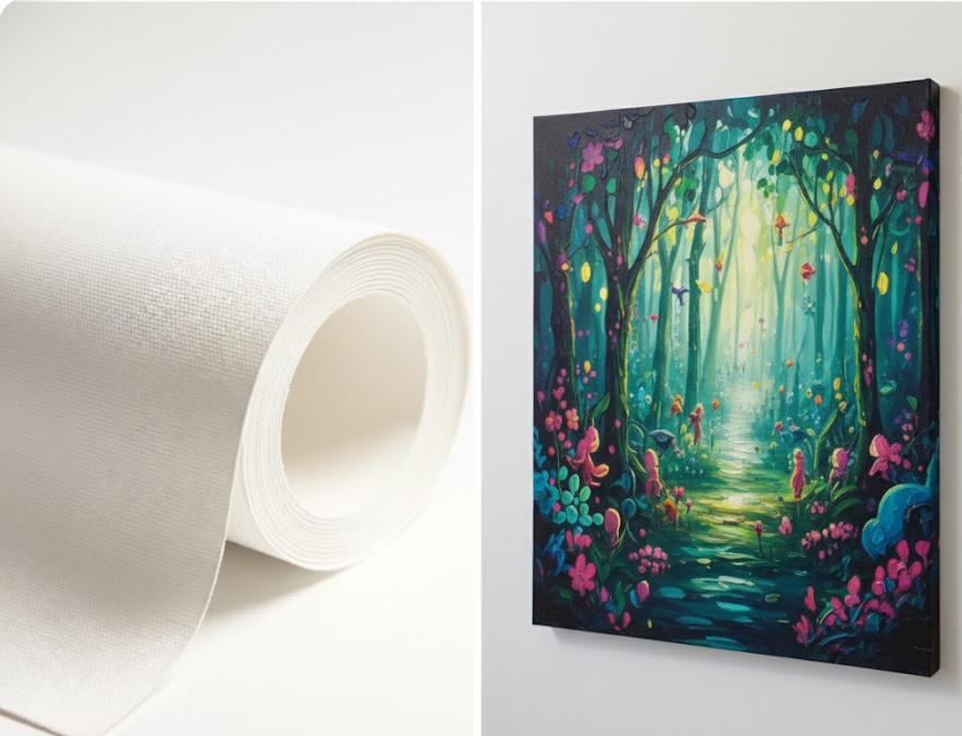 Roll Canvas （Canvas Print Only, No Frame.）