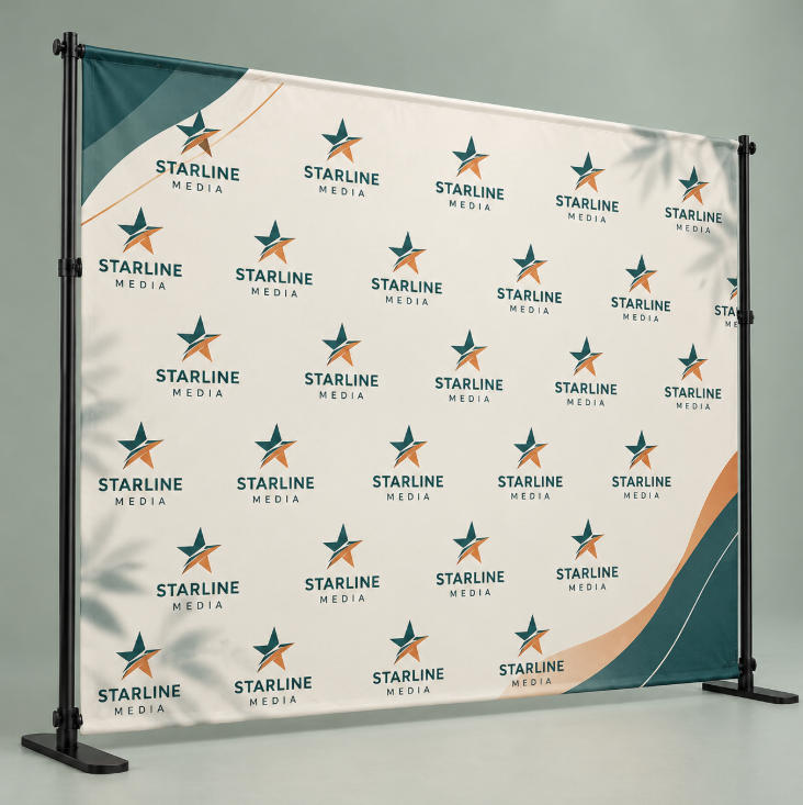 Step N Repeat Backdrop