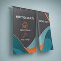 Double-sided banner - HERITAGE REALTY
