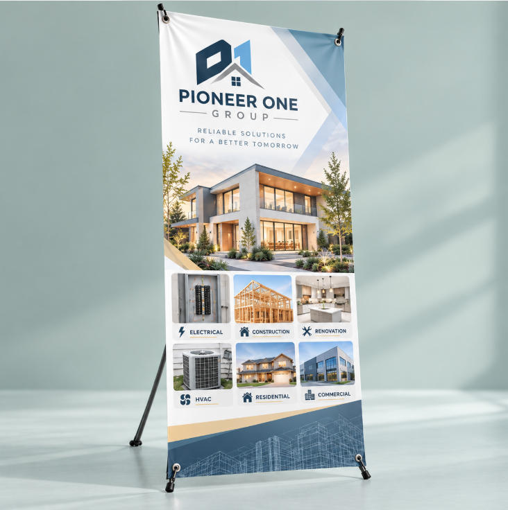 X展架 X-Banner Stand
