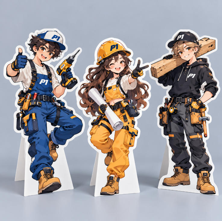 异形板 Die-cut standees